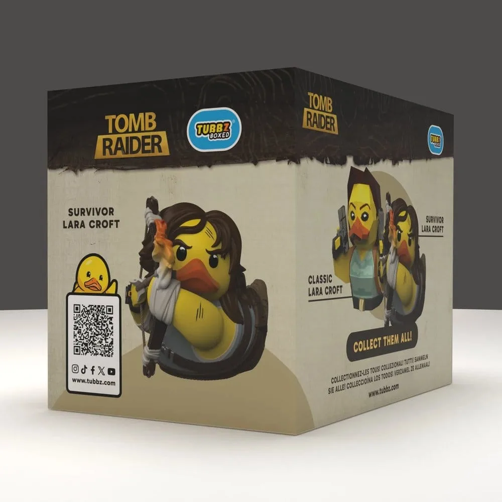 Tomb Raider Tubbz Figure – Lara Croft Survivor 10 cm 3