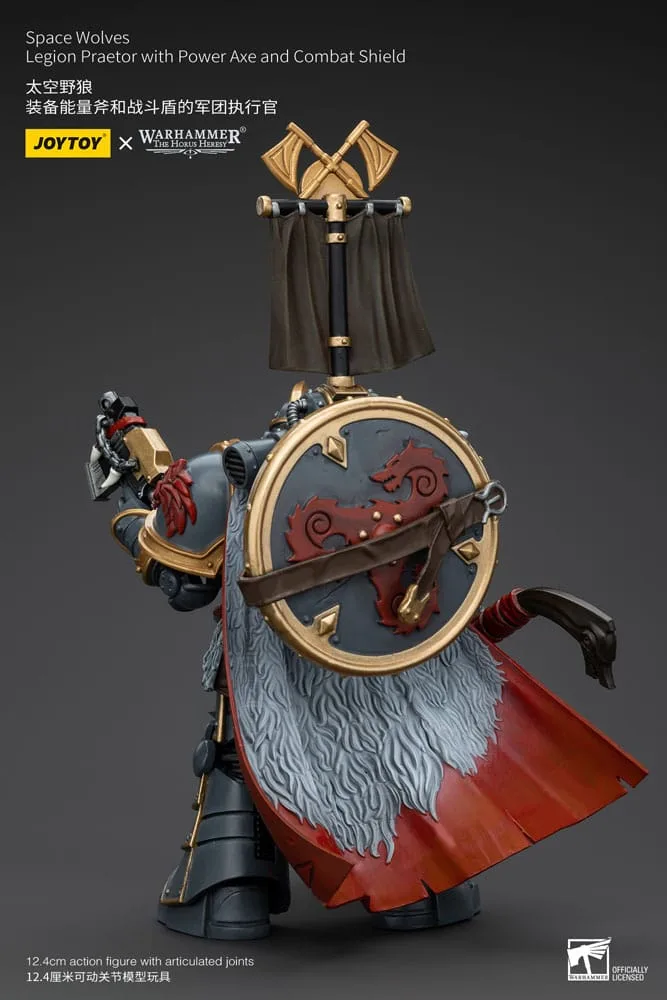 Warhammer Action Figure – Space Wolves Legion Praetor 1/18 Scale 12 cm 3