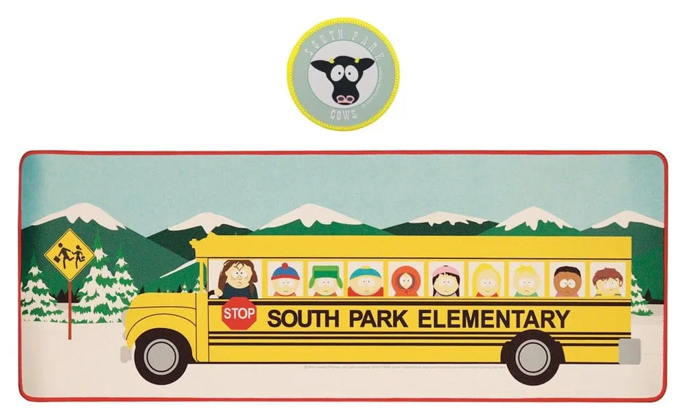 South Park Desk Pad and Coaster Set – Elementary School Bus