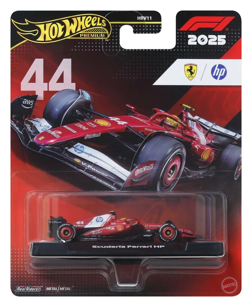 Formula 1 Die-Cast Car – Hot Wheels Premium Ferrari Driver 1 1:64 2