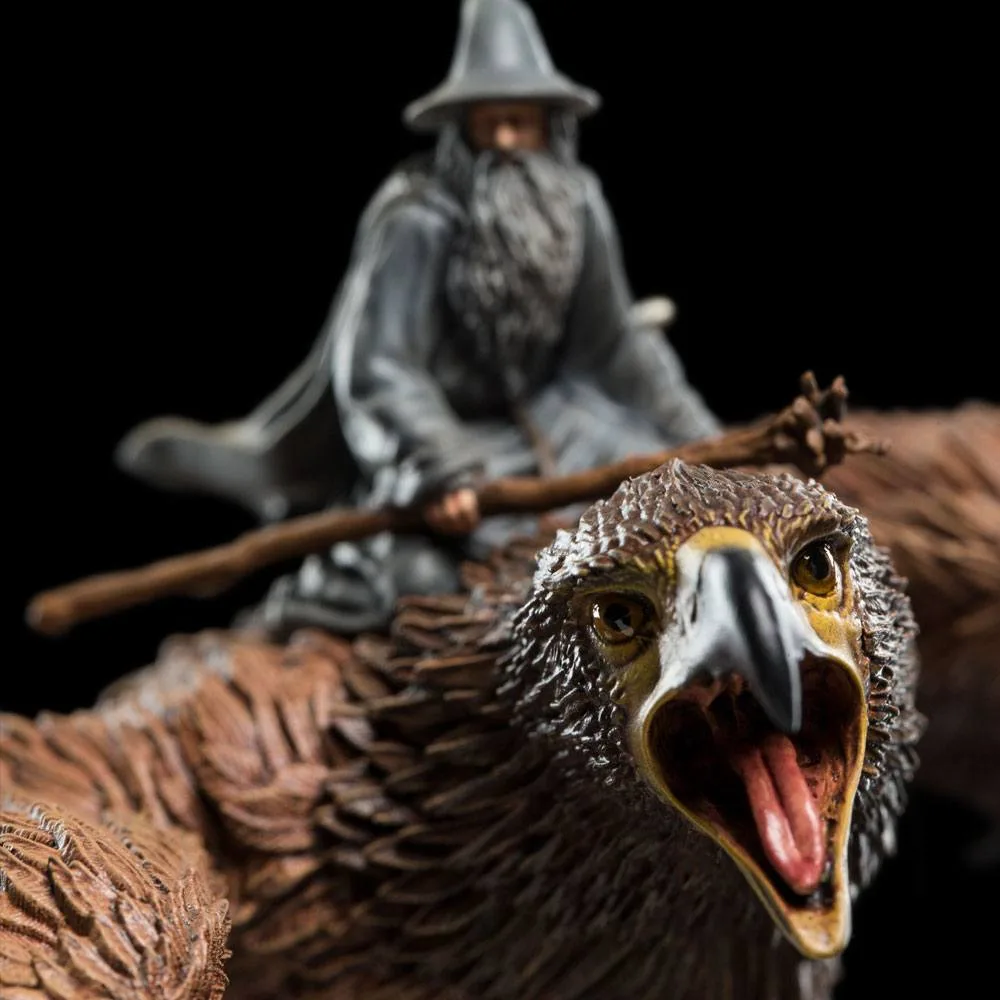 Lord of the Rings Statue – Gandalf on Gwaihir 15 cm 11