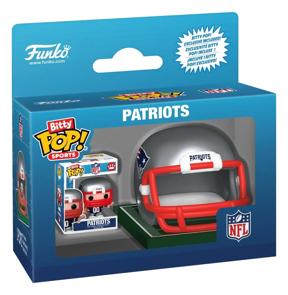 NFL Vinyl Figure Assortment – Bitty Pop Helmets AFC Series 1 11