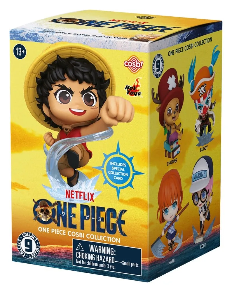 One Piece Cosbi Mini Figures – Blind Box Display of 8 8 cm 2