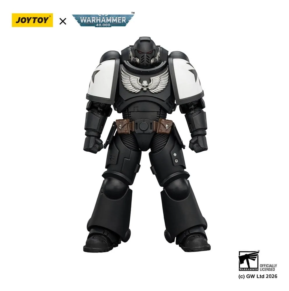 Warhammer 40,000 actiefiguur – Black Templars Intercessor 12,3 cm 2