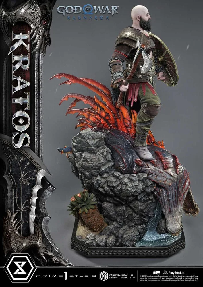 God of War Ragnarok Statue – Kratos Ultimate 1/3 Scale 95 cm 9