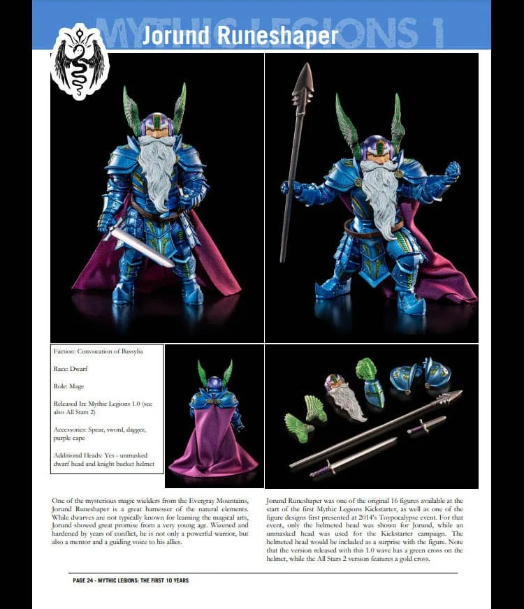 Mythic Legions Hardcover Book – The First 10 Years 12