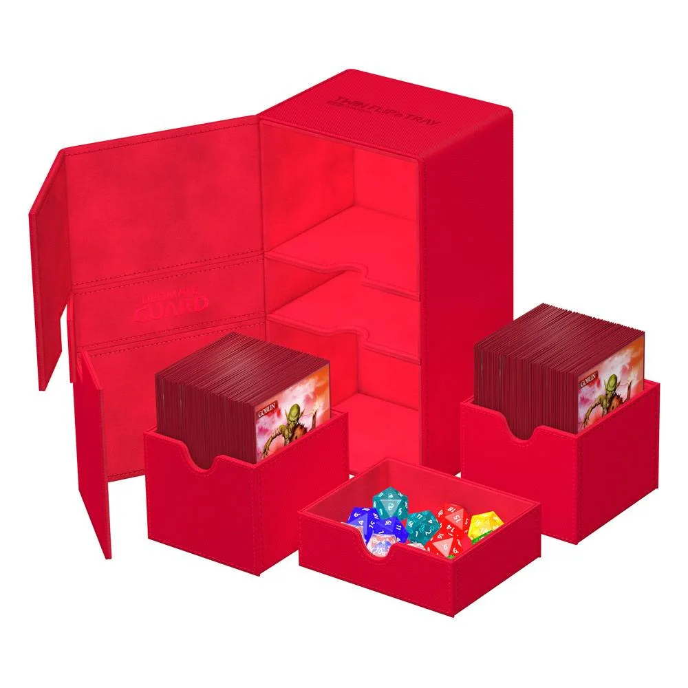 Ultimate Guard Deck Box – Twin Flip’n’Tray 200+ Red 5