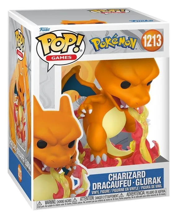 Pokémon Vinyl Figure – Charizard Funko POP Premium 9 cm 2