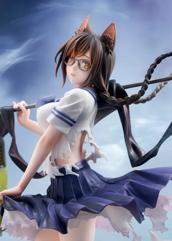 Bakemonogatari PVC-Figur – Tsubasa Hanekawa 1:7 26 cm 9