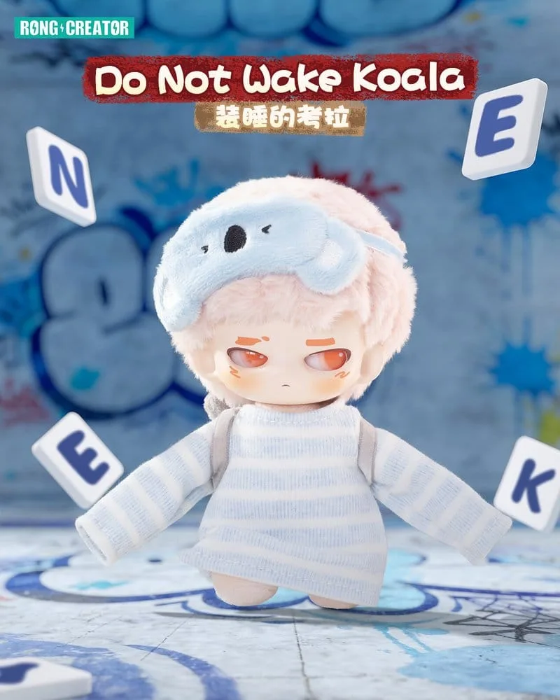 Neekyio Silent Beast Plush Keychains – Blind Box Display of 6 15 cm 2