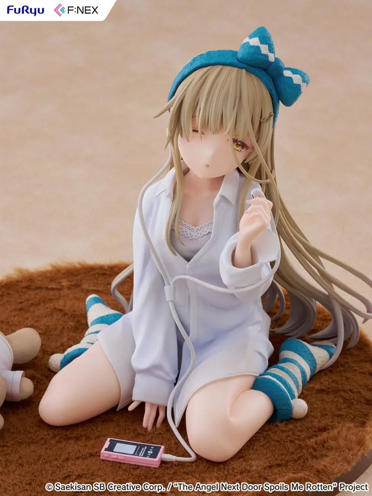 The Angel Next Door Spoils Me Rotten Statue – Mahiru Relax 14 cm 9