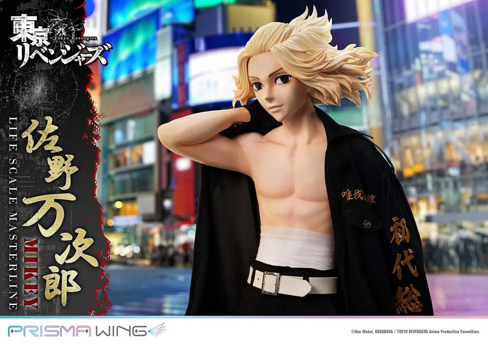 Tokyo Revengers Statue – Manjiro Sano Life Scale 169 cm 4