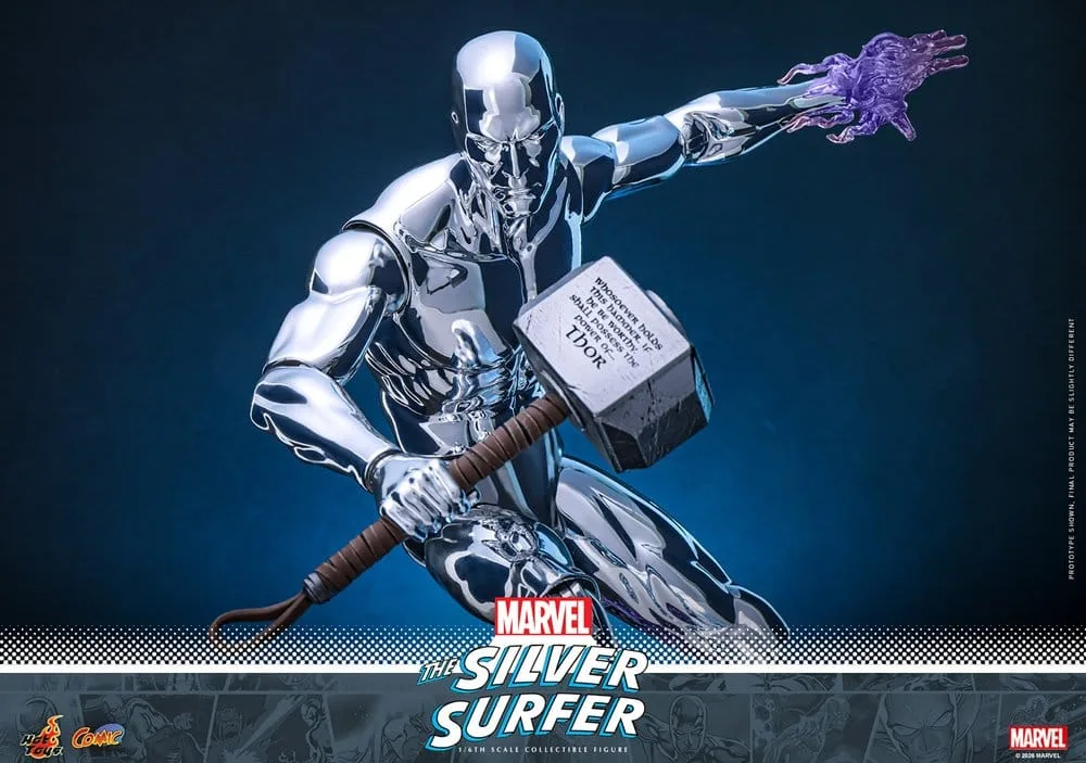 Marvel Action Figure – Silver Surfer 1/6 Scale 32 cm 9