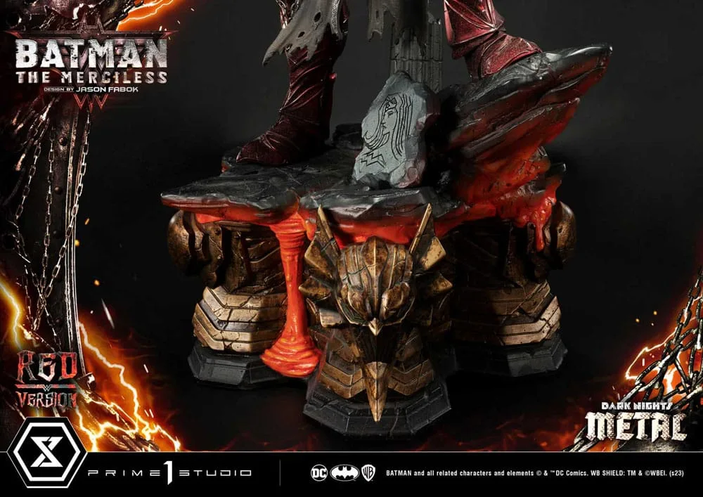 Dark Nights Metal Statue – The Merciless Red Version 111 cm 29