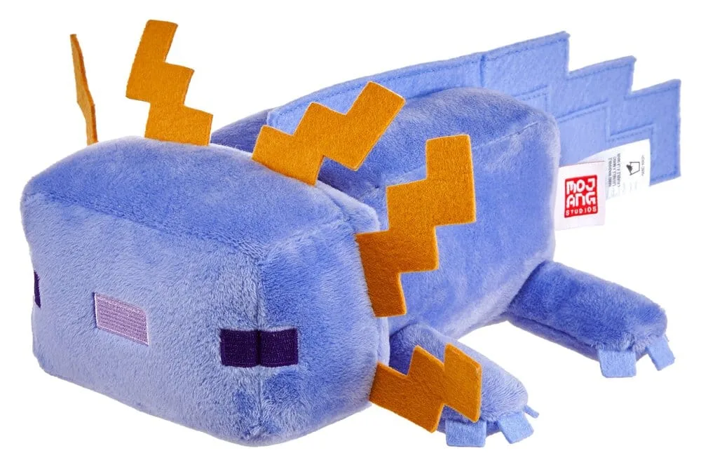 Minecraft knuffel – Blauwe axolotl 20 cm 2
