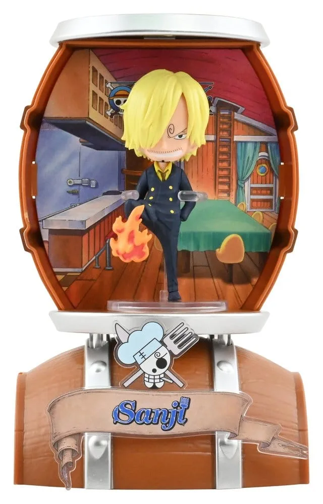 One Piece Mini Figures – Barrel Capsule 6-Box Display 9 cm 10