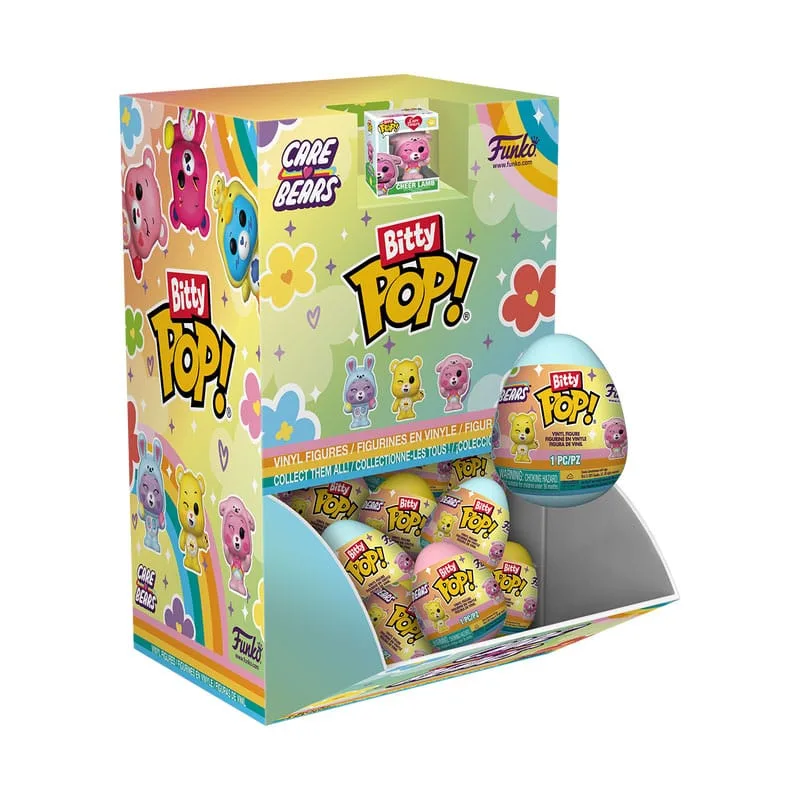 Care Bears Vinyl Mini Figures – Funko Pop Easter Egg Display of 24