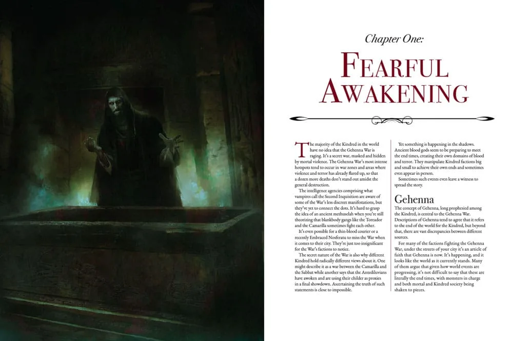 Vampire: The Masquerade Quellenband – Gehenna War 5. Edition 4