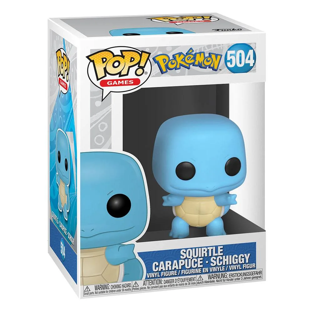 Pokémon Vinyl Figure – Funko Pop Games Squirtle 9 cm 2
