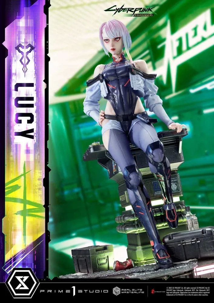 Cyberpunk Edgerunners Statue – Lucy Deluxe 1/4 Scale 50 cm 12