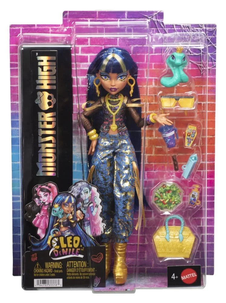 Monster High Doll – Cleo de Nile with Hissette 4
