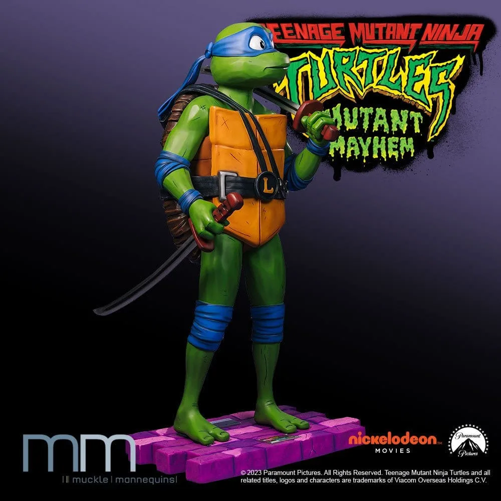 TMNT Mutant Mayhem Life-Size Statue – Leonardo 172 cm 3