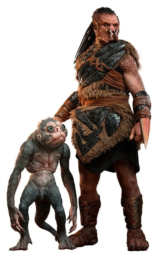 Predator Badlands Figure Set – Dek Bone Bison Armor and Bud 1/6 1