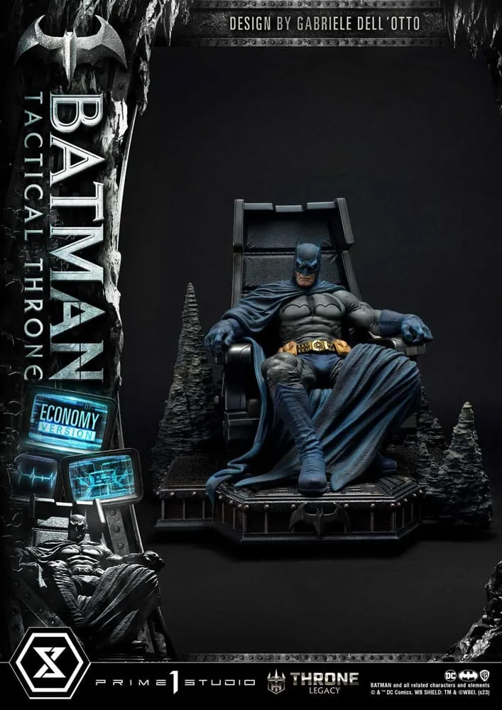 DC Comics Statue – Batman Tactical Throne Economy 46 cm