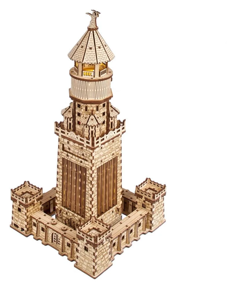 Lighthouse of Alexandria Model Kit – Ugears Wooden Edition 18