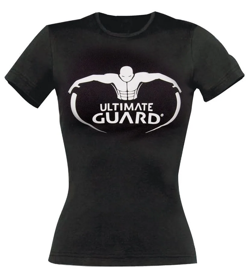 Ultimate Guard Women’s T-Shirt – Black Logo Size M