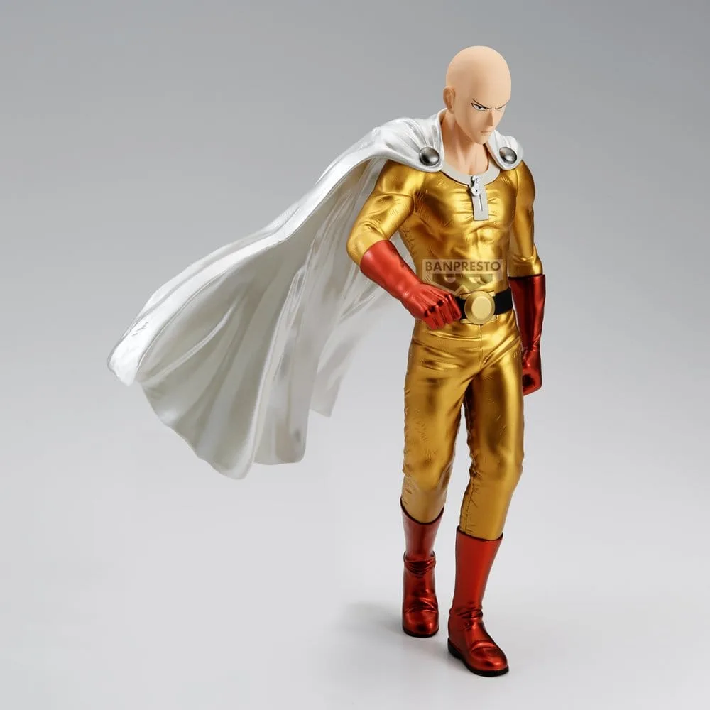 One-Punch Man Sammelfigur – Grandista Saitama Metallic 27 cm 3