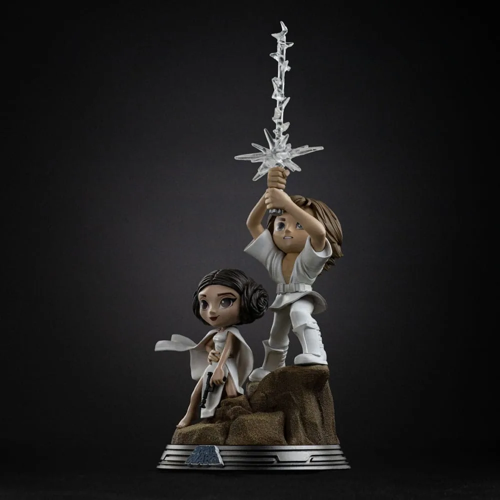 Star Wars Figure – Mini Co Luke and Leia 30 cm 3