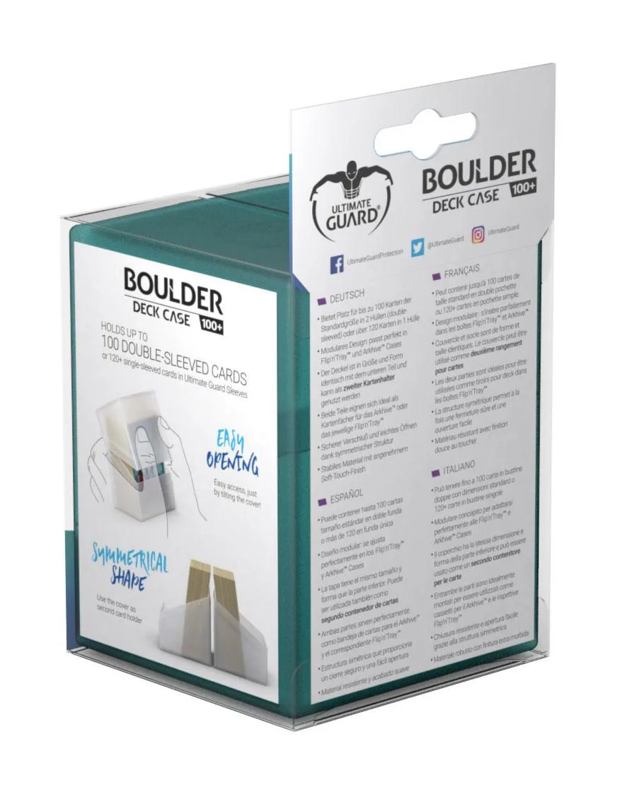 Ultimate Guard Deck Box – Boulder 100+ Malachite 9