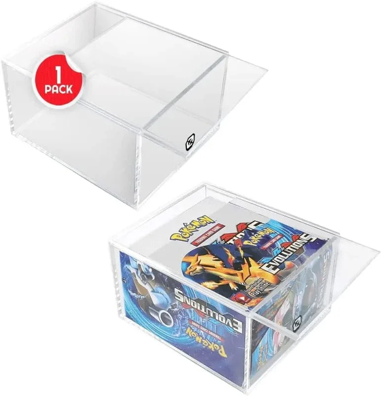 Pokémon Booster Box Display Case – Evoretro Sliding Lid