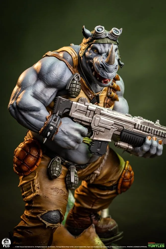 Teenage Mutant Ninja Turtles Statue – Legends Rocksteady 1/3 69 cm 3