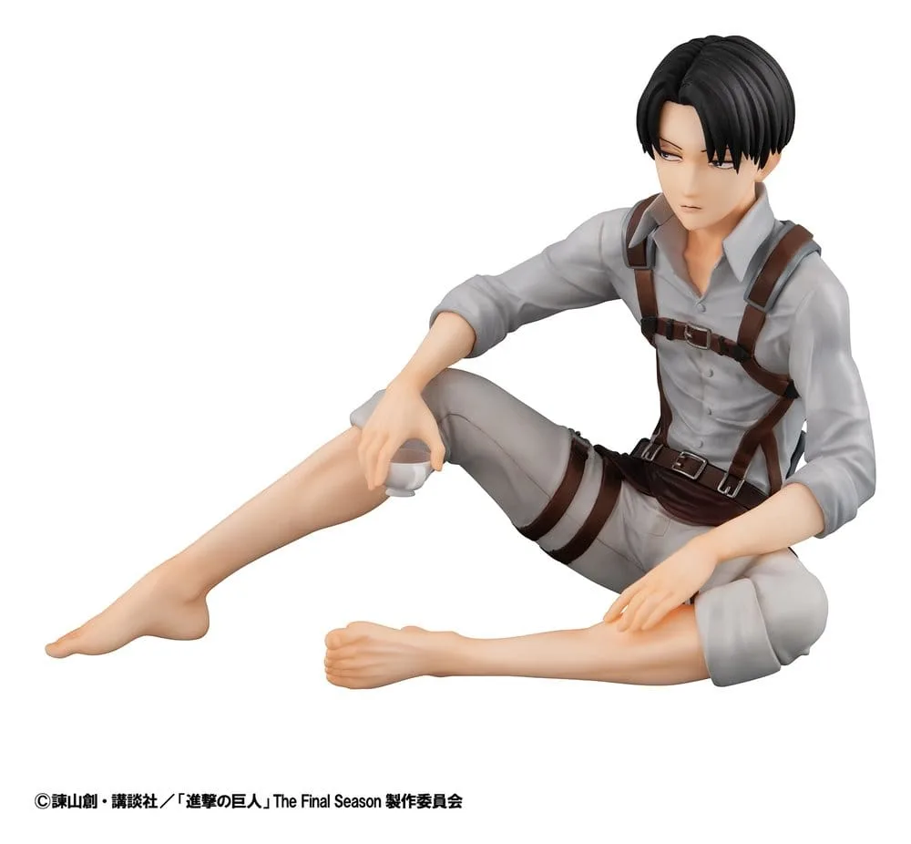 Attack on Titan PVC Figure – G.E.M. Palm Size Captain Levi 9 cm 4