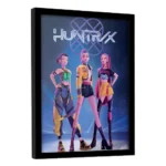 KPop Demon Hunters Framed Poster – Huntrix 30 x 40 cm 1
