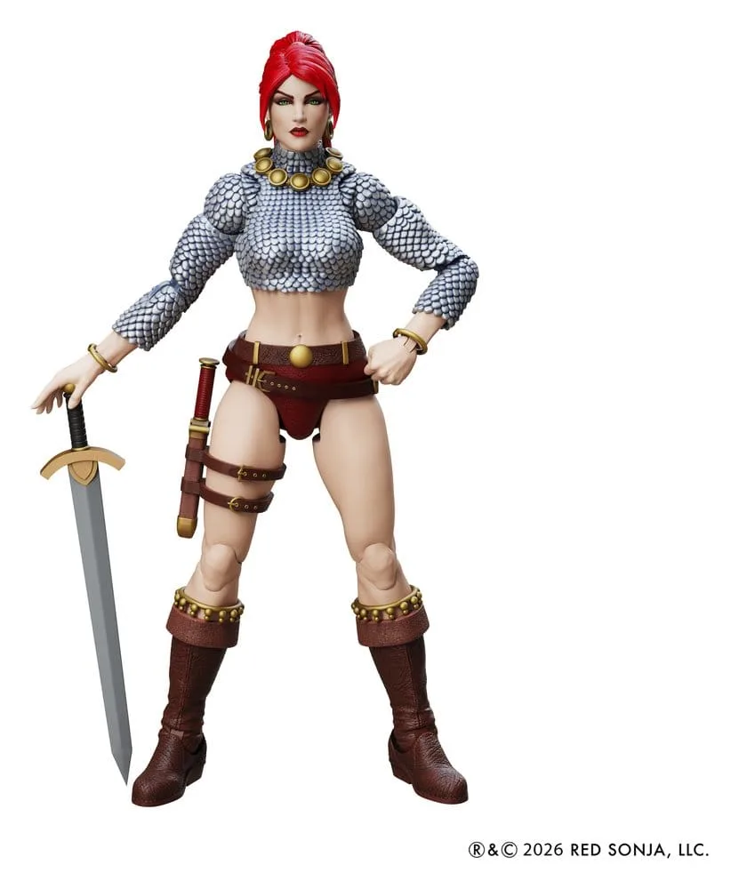 Red Sonja Action Figure – Immortal 1/12 Scale 17.78 cm 7