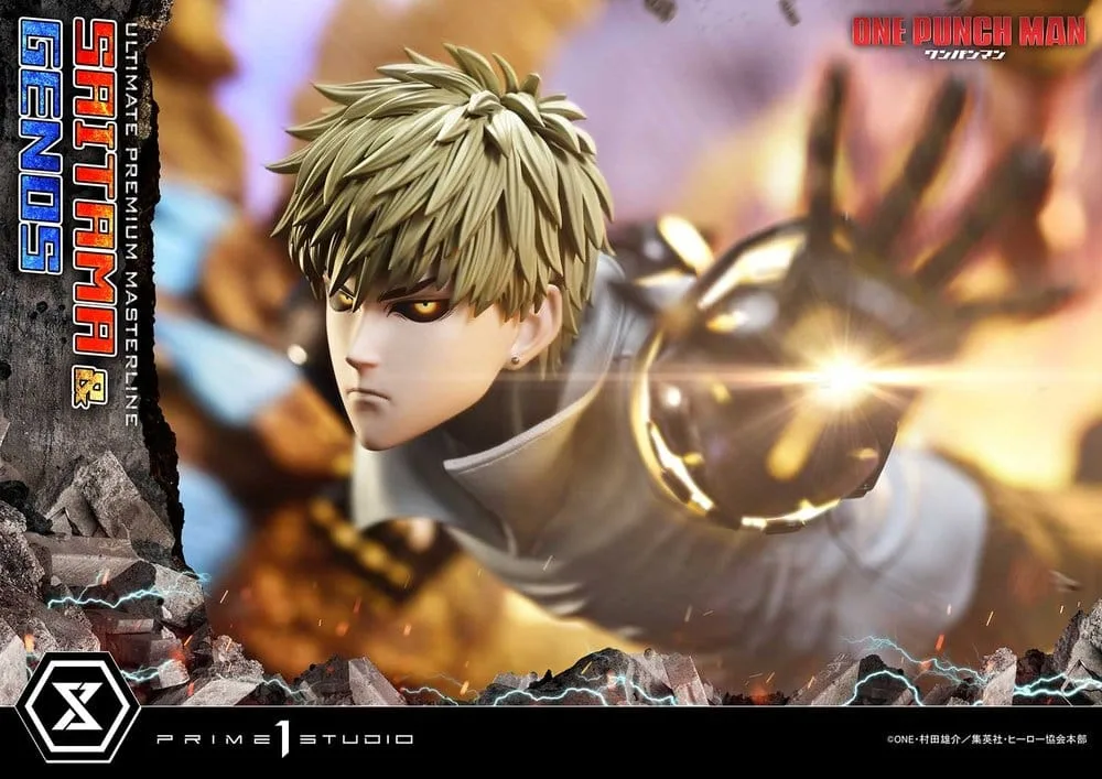 One-Punch Man Statue – Saitama & Genos 1/4 Scale 73 cm 6