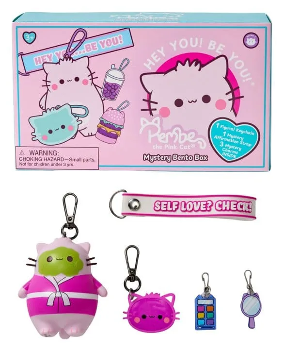 Pembe Keyring Blind Box Display – Bento Box 8 cm 2