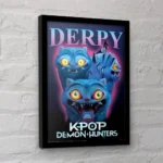 KPop Demon Hunters Framed Poster – Derpy 30 x 40 cm 2