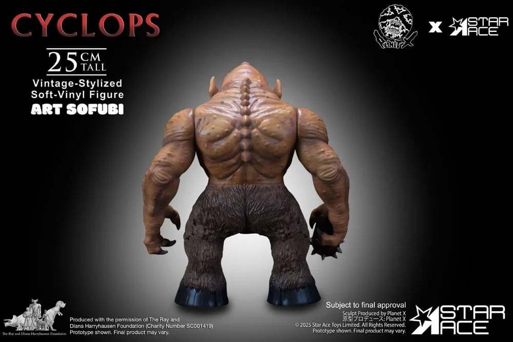 Ray Harryhausen Vinyl Statue – Vintage Cyclops 25 cm 3