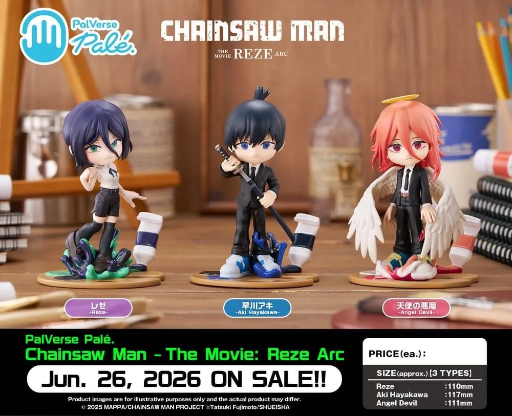 Chainsaw Man Statue – Reze Arc PalVerse Aki Hayakawa 11 cm 7