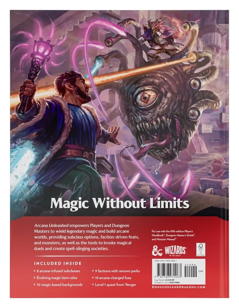 Dungeons & Dragons Expansion Book – Arcana Unleashed English 3