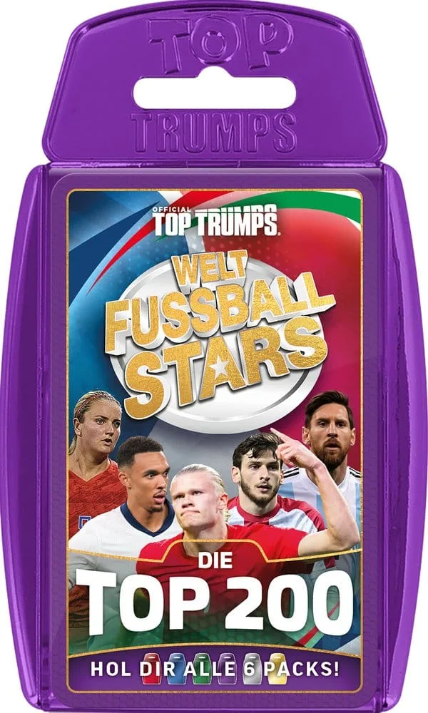 World Football Stars Card Game – 200 Pack 4 German Edition