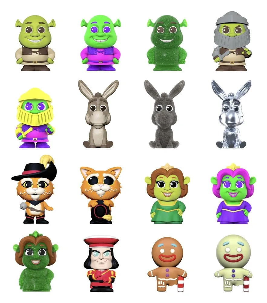 Shrek Mini Figures – Fun Fun Mini Wave 1 Blind Box Display of 9 3