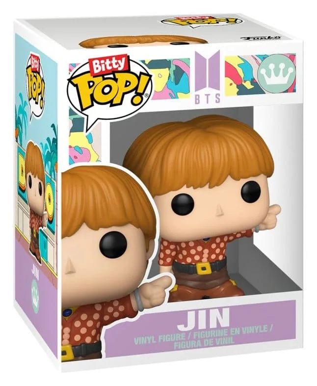 BTS Vinyl Figure – Jin Dynamite Bitty Pop Stages 2.5 cm 3
