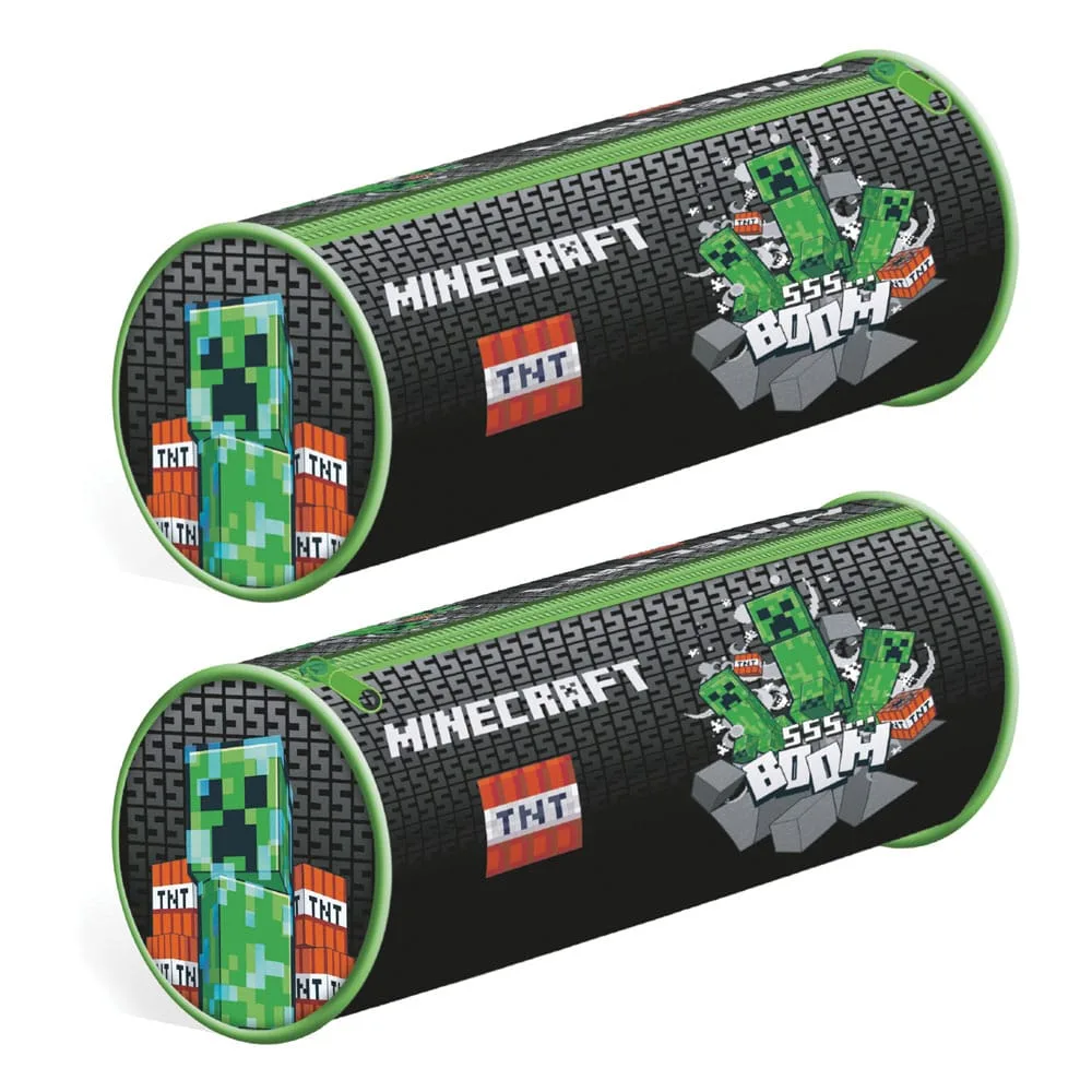 Minecraft Pencil Case – Barrel 20 cm