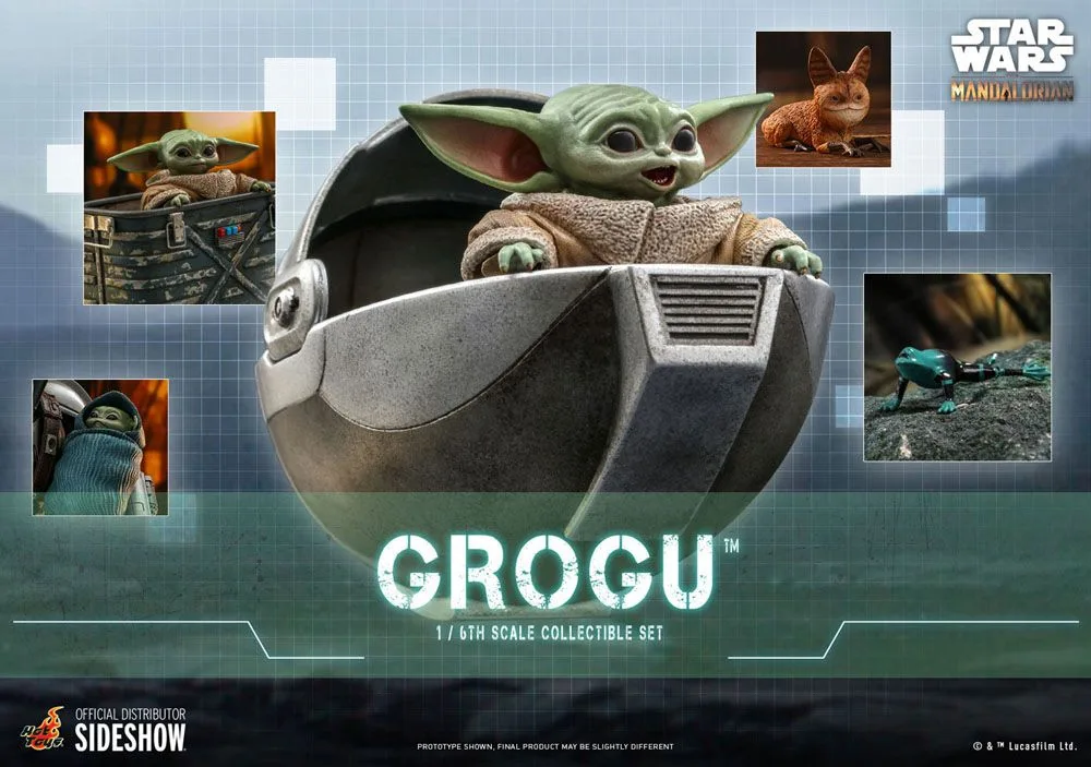 Star Wars The Mandalorian Figure Set – Grogu 1/6 Scale 2