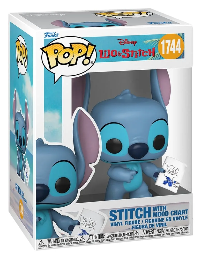 Lilo & Stitch Vinyl Figures – Mood Chart Chase Assortment 9 cm 2
